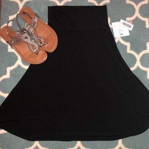Lularoe Black Azure Skirt